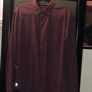 Lulu Lemon Mens Button Up